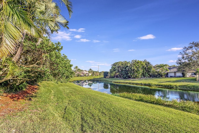 property view of water