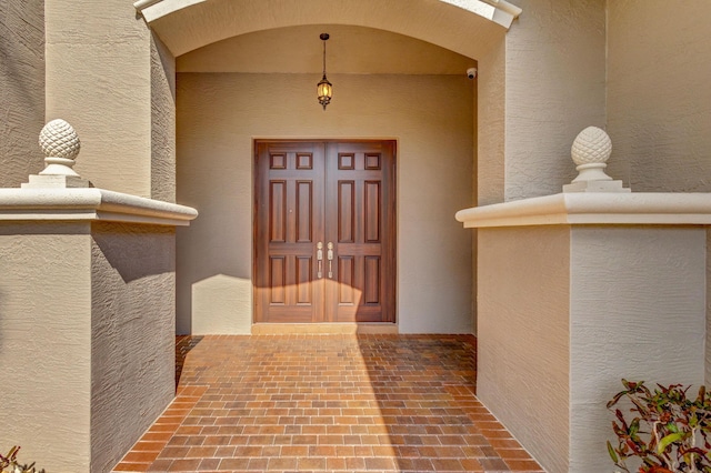 view of property entrance