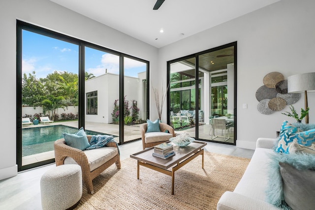 view of living room