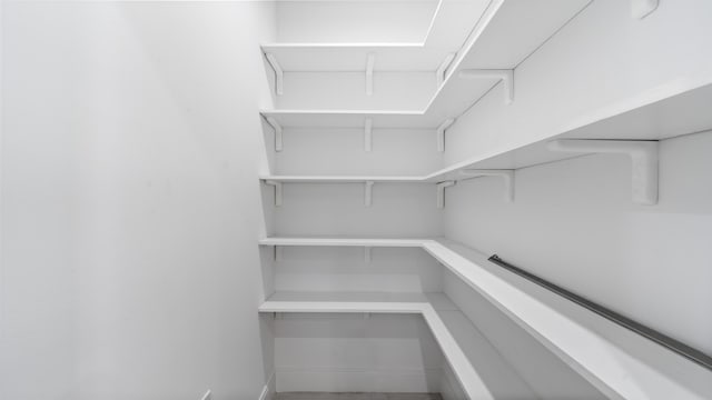 view of pantry