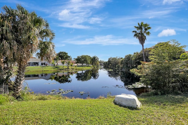 property view of water