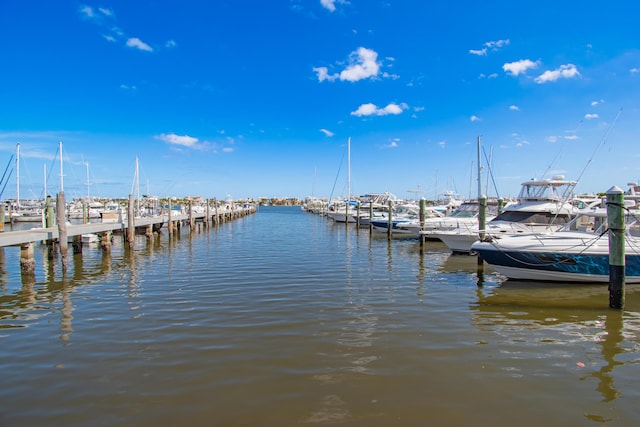 804 E Windward Way Unit 623, Lantana, FL 33462 - dock with a water view and view of marina