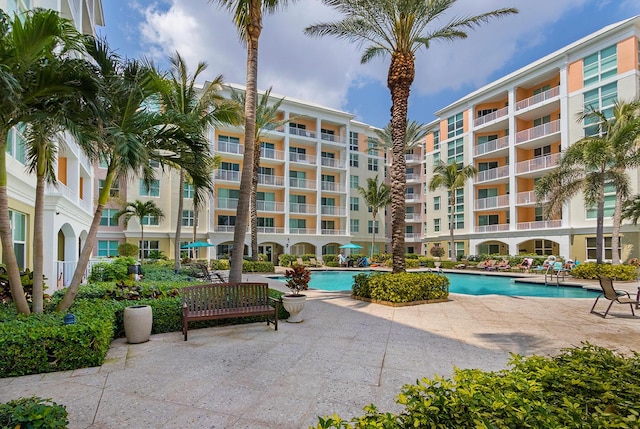 exterior space featuring a patio area