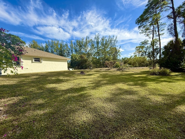 view of yard