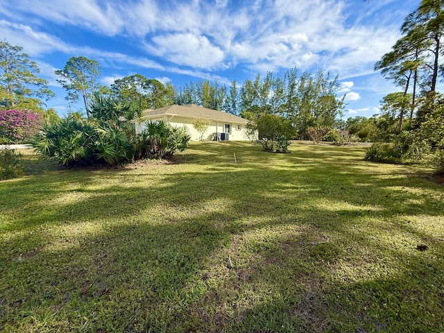 view of yard