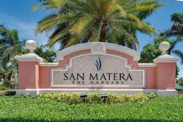 2812 Grande Pkwy Unit 104, Palm Beach Gardens, FL 33410 - view of community sign