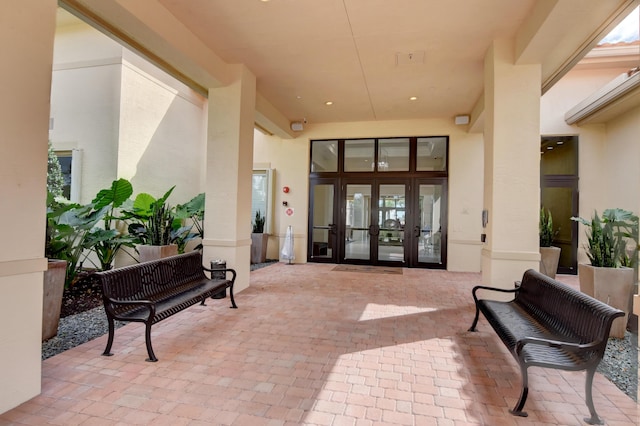 view of community lobby