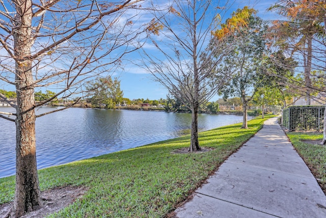 property view of water