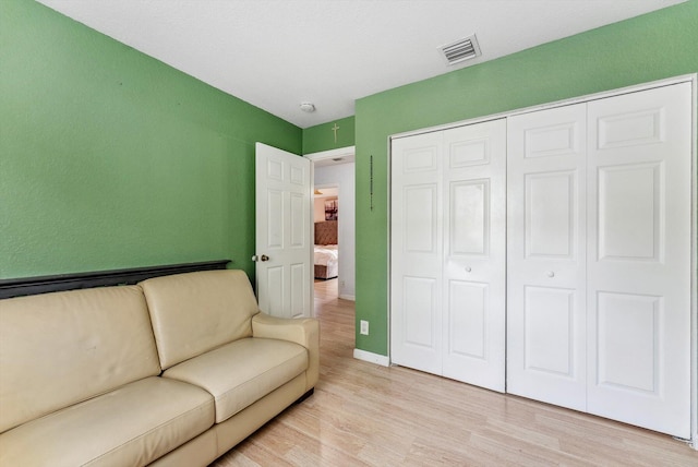 interior space featuring light hardwood / wood-style flooring