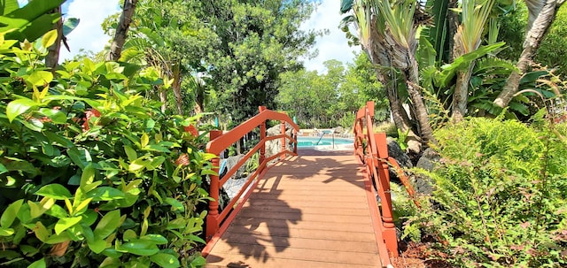 view of home's community with a swimming pool