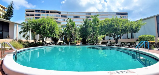 view of swimming pool