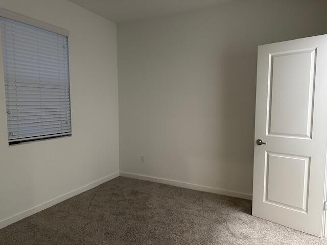 empty room with carpet floors