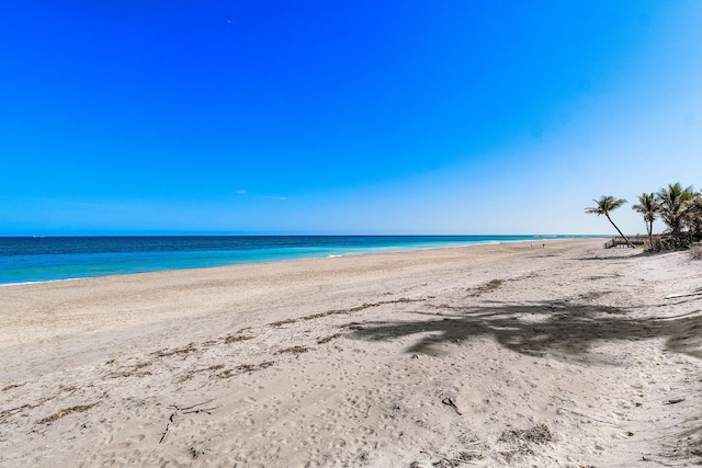 water view with a beach view