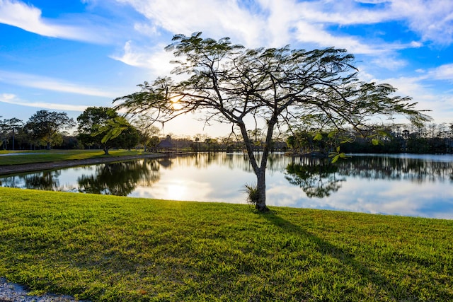 property view of water