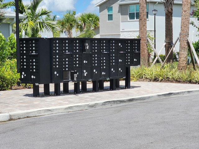 view of home's community featuring a mail area