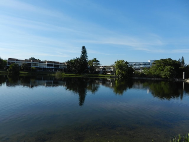 view of water feature