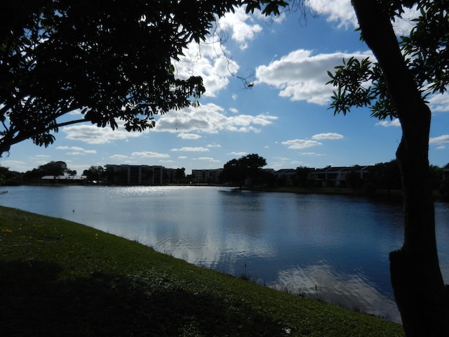 property view of water