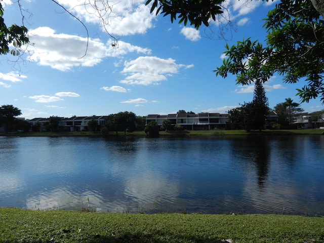 view of water feature