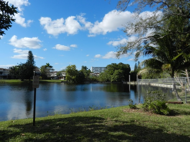 property view of water