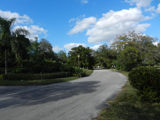 view of road