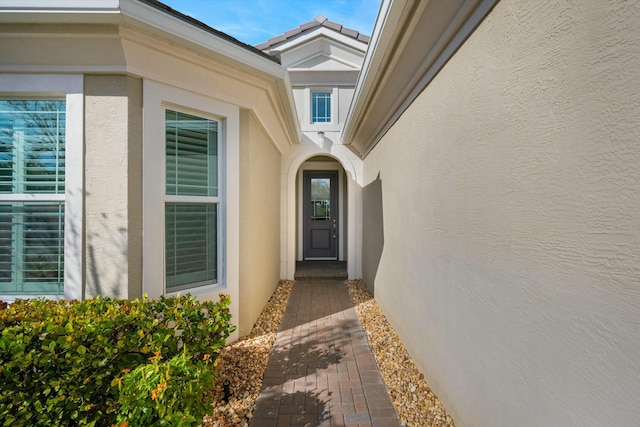 view of entrance to property