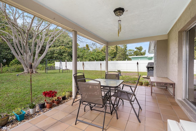 view of patio