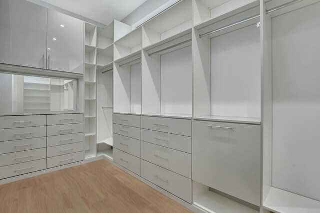 bathroom with vanity and an enclosed shower