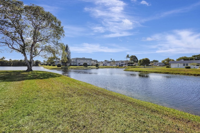 property view of water