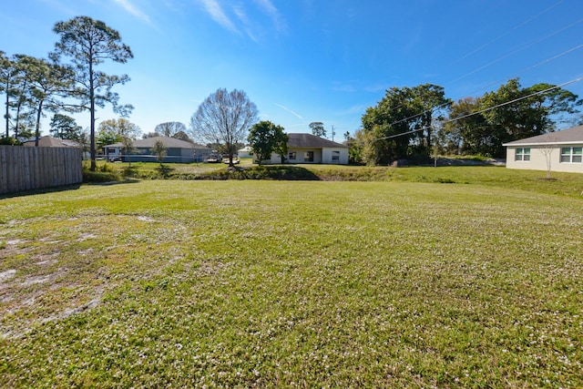 view of yard