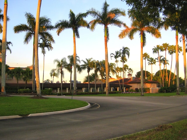 view of road