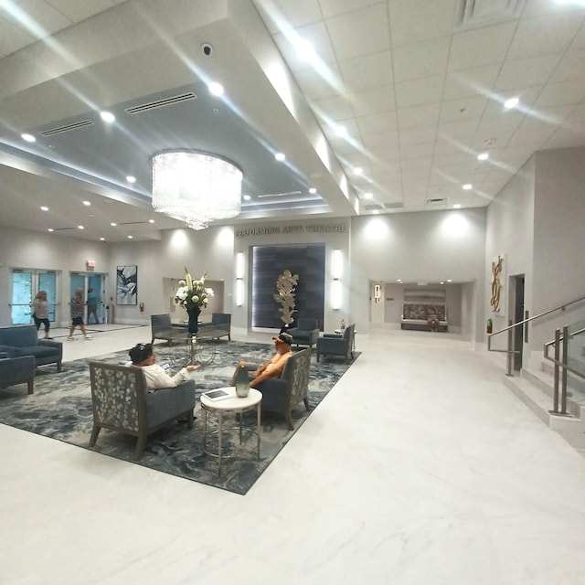 view of building lobby