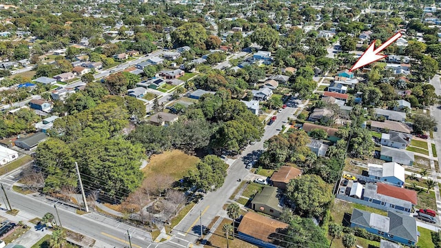 aerial view