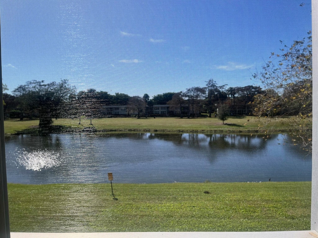 property view of water