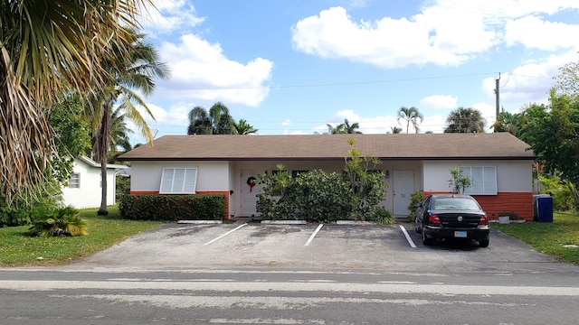 view of ranch-style house