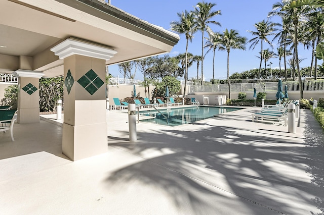 1660 S A1A Unit 222, Jupiter, FL 33477 - community pool featuring fence and a patio area