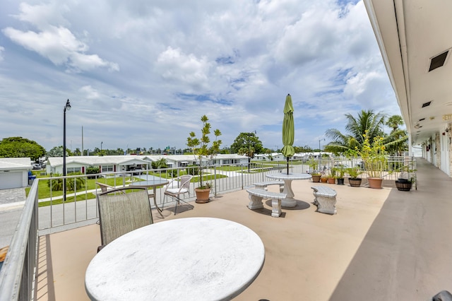 view of patio / terrace