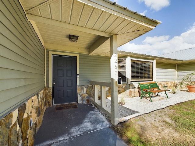 view of property entrance