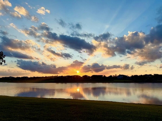 property view of water