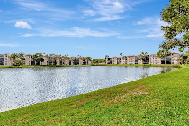 property view of water