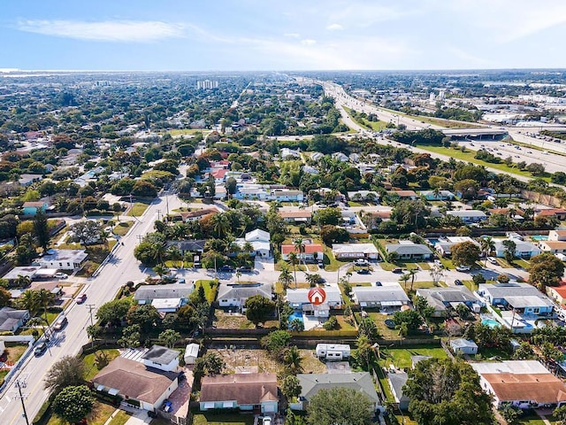 aerial view