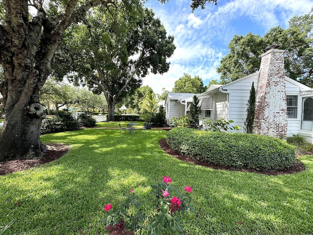 view of yard