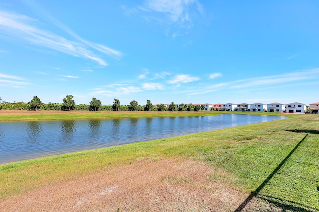 property view of water