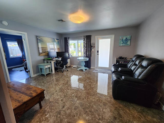 view of living room