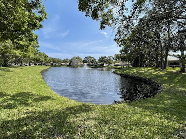 property view of water