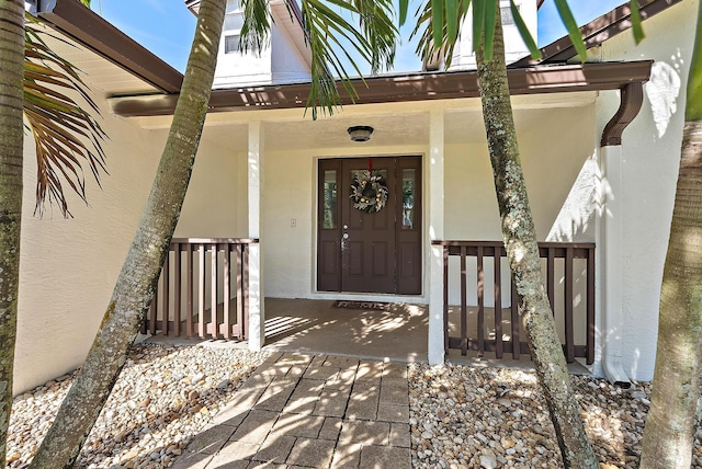 view of property entrance