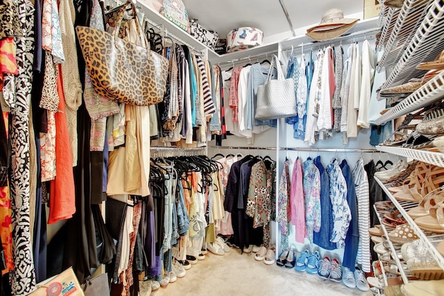 view of spacious closet