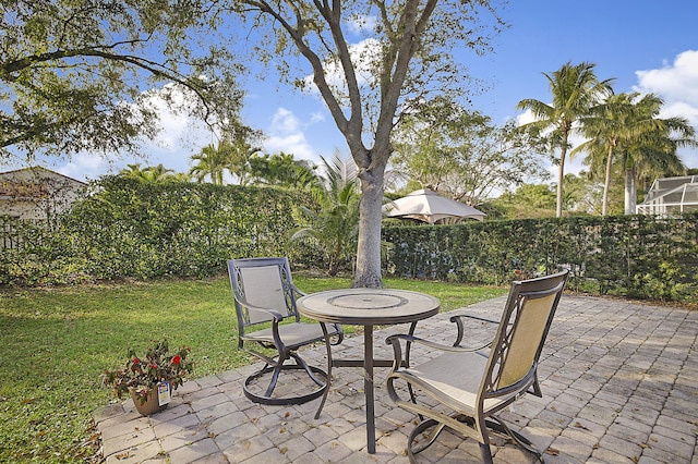 view of patio / terrace