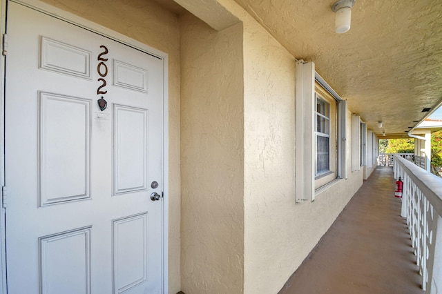 view of property entrance