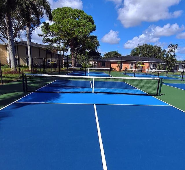 view of sport court