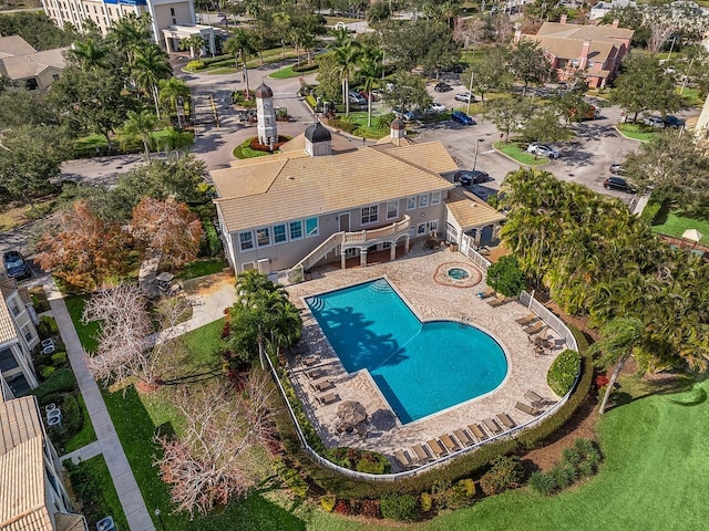 bird's eye view